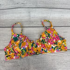 Anne Cole Plus Size Colorful Floral Summer Underwire Bikini Swim Top Sixe XXL